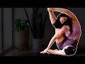 Relaxing with stretching yoga  gymnastics with gian part 145