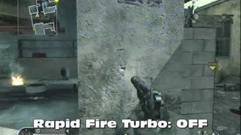 Xbox 360 Rapid Fire Turbo Controllers: M9 Handgun COD4 Call of Duty 4: Modern Warfare