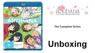 Unboxing: Anohana - The Complete Series (Blu-ray) [HD]