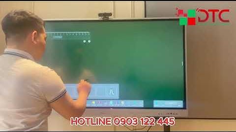 Màn hình tương tác chuyên dùng cho giáo dục, đào tạo, dạy học, hội họp trực tuyến