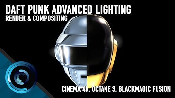 Advanced Lighting C4D and Octane Daft Punk