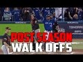 MLB | Postseason Walk Off Compilation