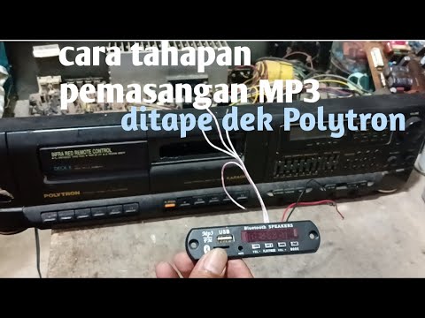Cara Pemasangan MP3 Tape Deck Polytron