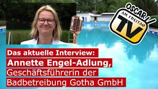 Das aktuelle Interview: Annette Engel-Adlung, Chefin der Badebetreibung Gotha GmbH, öffnet Südbad.