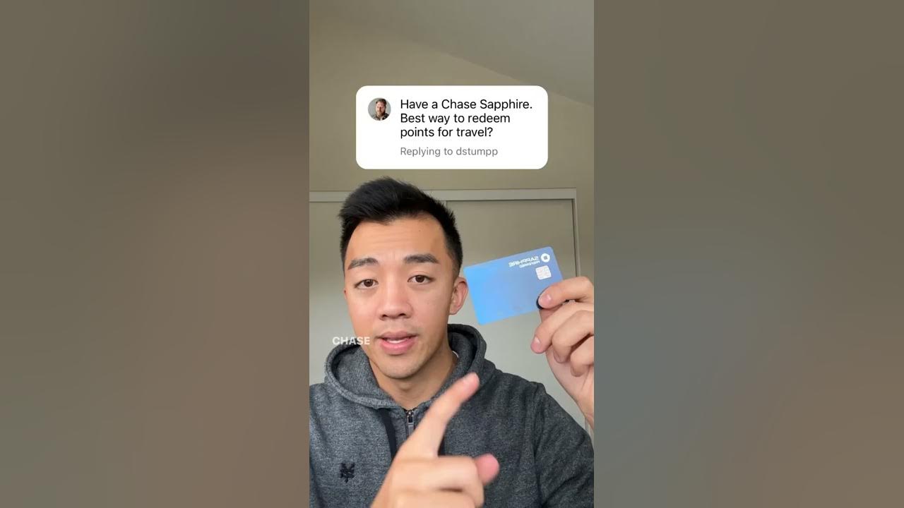 Best way to use Chase Sapphire Preferred points for travel #travel #creditcard #travelhack