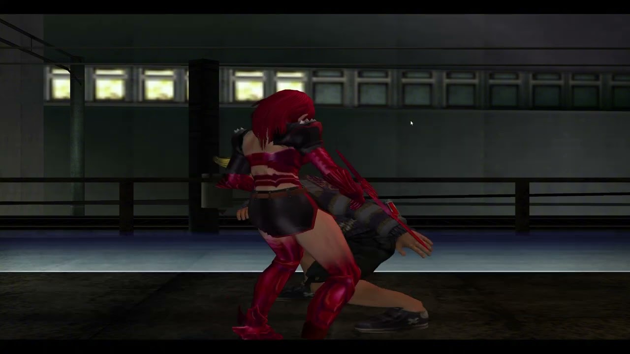 Bloody Roar 4 –  Busuzima Throw on Nagi (Royna)