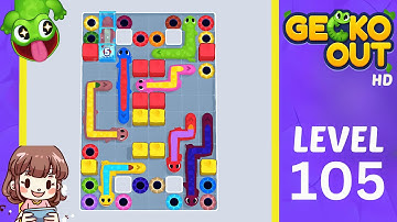 Gecko Out Level 105 Solution Walkthrough