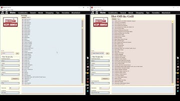 Copying Recipes to Another Cookbook