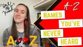 50  UNIQUE BABY NAMES YOU HAVE NEVER HEARD | BABY NAME HELP
