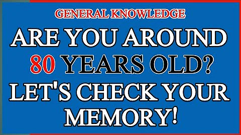 YOUR MEMORY IS AMAZINGLY IMPRESSIVE IF YOU CAN SCORE ABOVE 7! || GKIQ Master 🧠