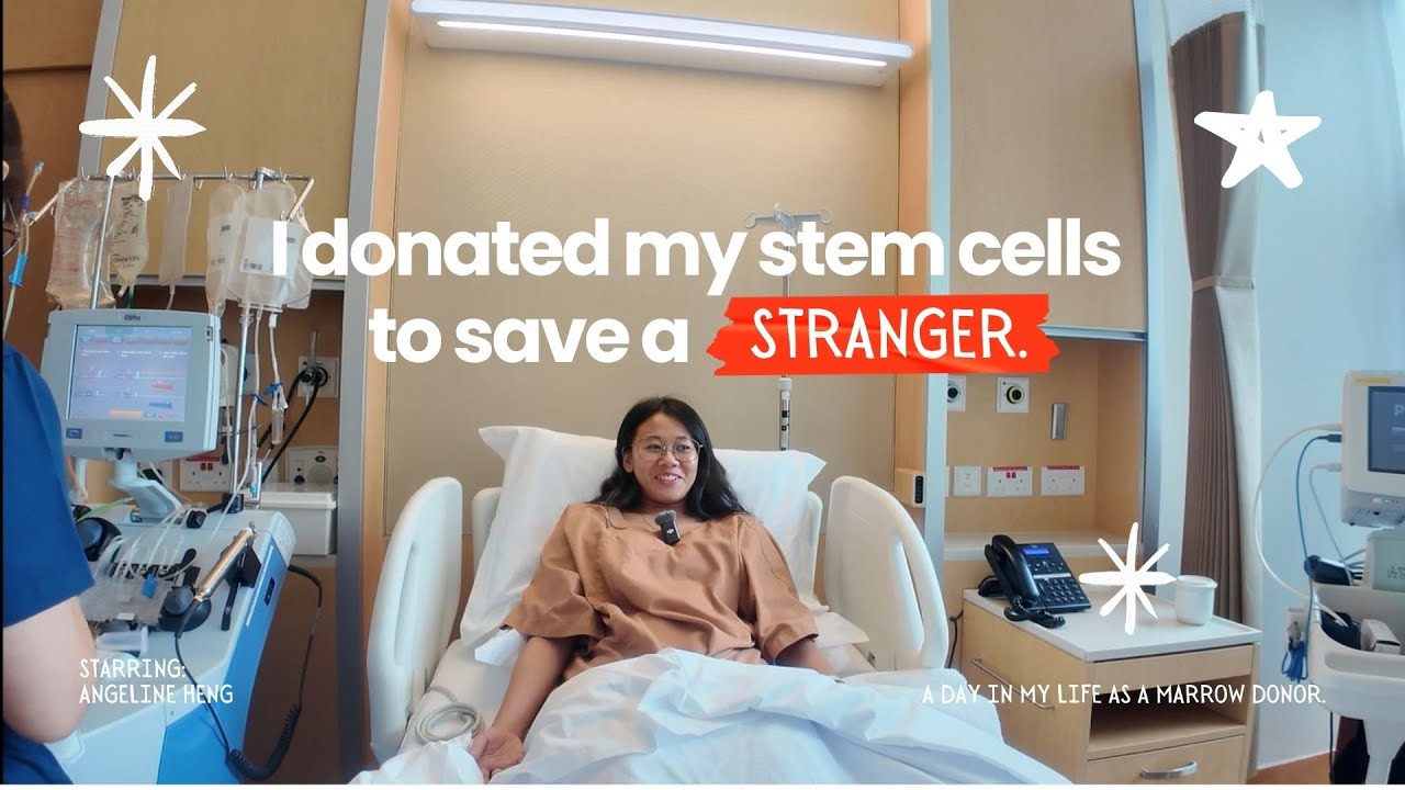 I donated my stem cells to save a STRANGER!