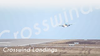 STORMWATCH // Crosswind Landings at Leipzig/Halle Airport (Germany)