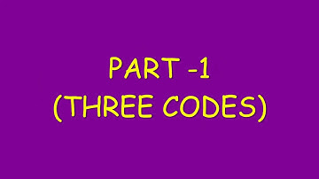 PART-1 | THREE CODES | ASCE 7-10 | IBC-2012 | UBC-1997|