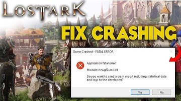 Lost Ark how to fix crashing to desktop or Crashing on Startup