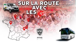 Sur la route avec les U17 Elite - saison 22-23