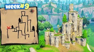 Follow The Treasure Map Found In Shifty Shafts - Fortnite Week 9 Challenges Guide