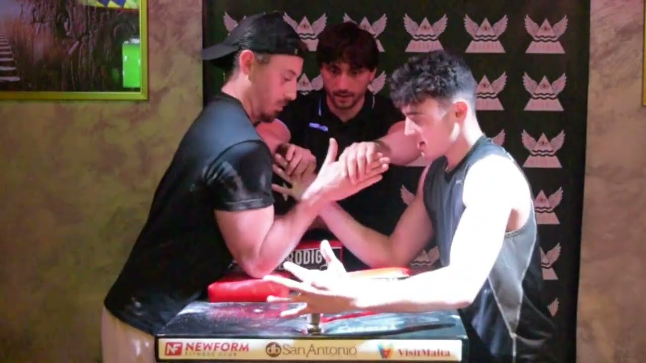 🇲🇹 Kyane vs 🇬🇧 David right arm supermatch Malta vs Gozo 2 