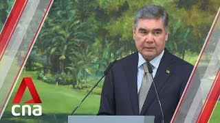 Singapore gives state banquet in honour of Turkmenistan president
