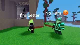 What Kit Is Better? Evelyn Or Hannah.. Roblox Bedwars