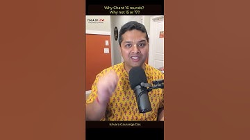 Why only 16 rounds of chanting Hare Krishna Maha Mantra?