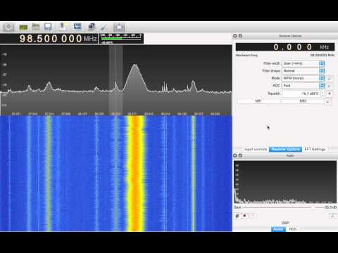 HRT 2 98.5 MHz reception with SDR (Tropo)