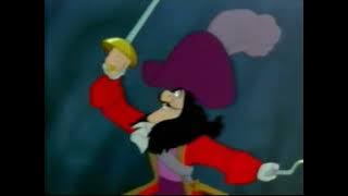 Peter Pan: Captain Hook Vs Crocodile (1953) (VHS Capture)