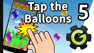 Game Maker Tutorial - Develop a Tap the Balloons Game (Scores) #5