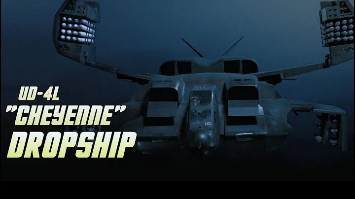 The Iconic UD-4L 'Cheyenne' Dropship: A Sci-Fi Marvel