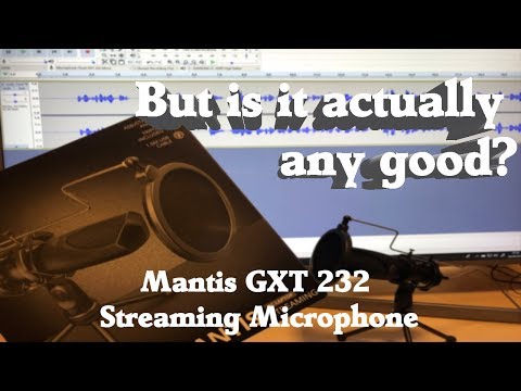 Trust GXT 232 Mantis Streaming Microphone Review | (Gaming, podcasts vlogs etc.)