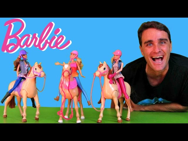 Barbie’s Dancing Fun Horse Party! || Toy Reviews  || Konas2002
