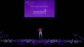 Michael at Australian Dance Fest