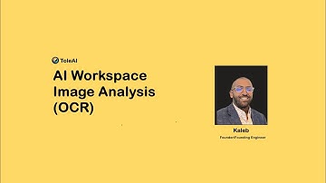 ToleAI Image Analysis (OCR)