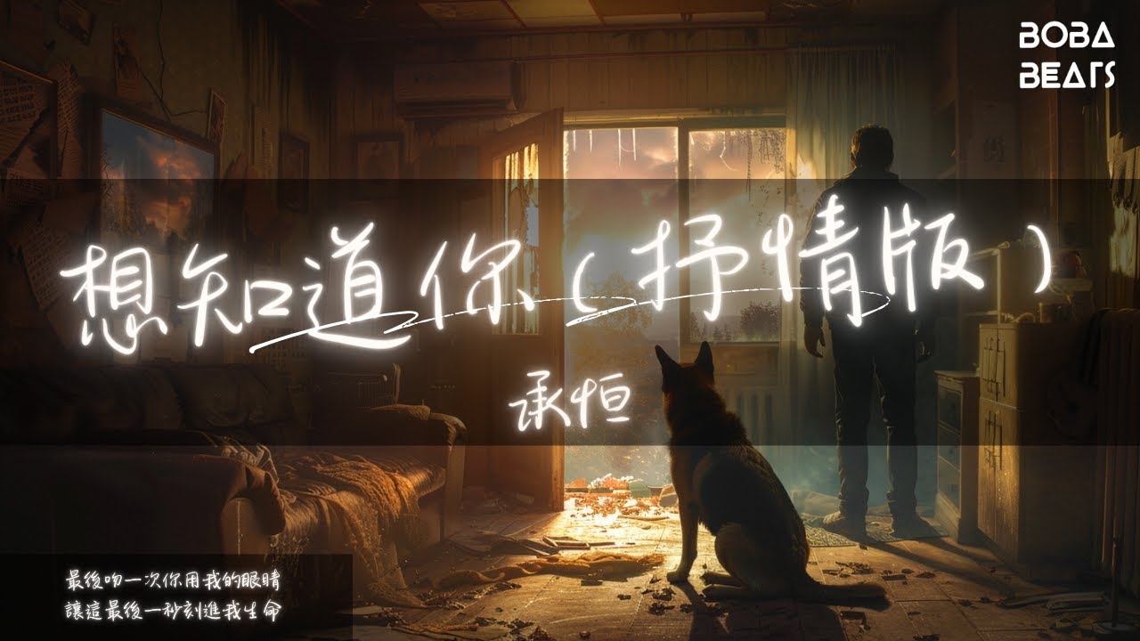 承恒 - 想知道你(抒情版)『可是卻是我 讓你不再相信愛』【Lyrics Video】 - YouTube