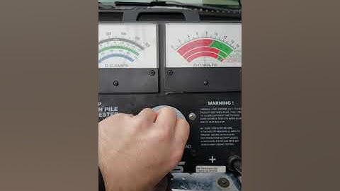 Load testing a battery