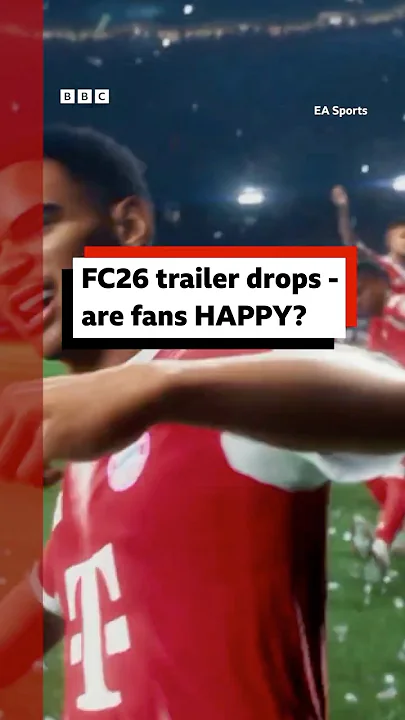 FC 26 trailer drops – but are fans happy? #FC26 #Gaming #Football #BBCNews