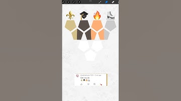 ⚜️+🎓+🔥+⛸️=? Emoji Color Mixing in procreate #procreate #colormixing #colourmixing #emojimix