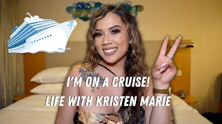 I&#39;M ON A CRUISE! | TOUCHBASE | LICENSED ESTHETICIAN | LIFE WITH KRISTEN MARIE