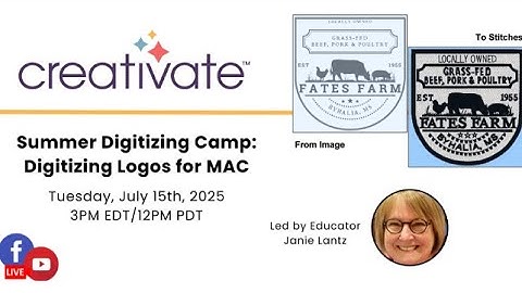Summer Digitizing Camp: Digitizing Logos for Mac