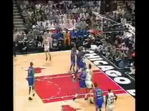 Bulls vs. Magic 1996 game 1 (7/...) - YouTube