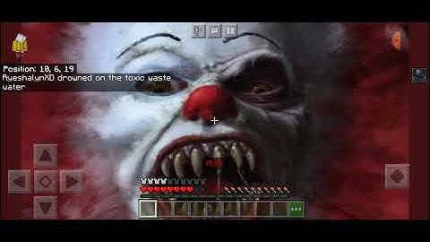 Minecraft:Escape Pennywise..a horror map..