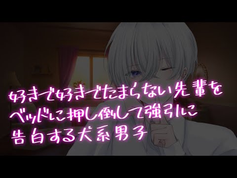 【女性向け】鈍感すぎる先輩に我慢できなくなって強引に自分のものにする犬系男子【シチュエーションボイス】