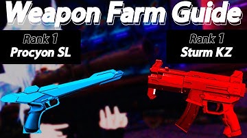 How to get Sturm KZ & Procyon SL (Farming Guide)【SAOFB】