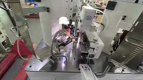 Auto terminal press machine with 3 crimping machine