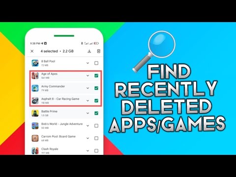 How To Find Out recently deleted Apps/Games from Google Play Store