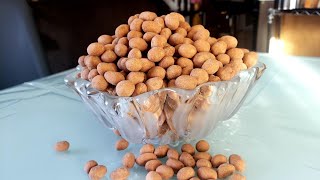 Crunchy Coated Peanuts Recipe