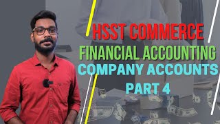 HSST Commerce  - Financial Accounting - Company Accounts - Part 4 - HSST Commerce Online Coaching