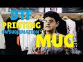 DTF Printing on Sublimation Mug | DTF Printing on Mug Experiment by Asad Mughal