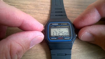 Casio F 91W Watch - Hidden Features From This Retro 90