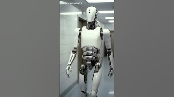 Humanoid Robot Walking Test. Advanced AI Robotics & Mechanical Design Concept #robot #shorts