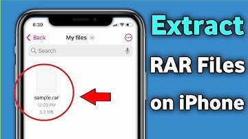 How To Open RAR Files On iPhone | Rar File Extract In Iphone 2023